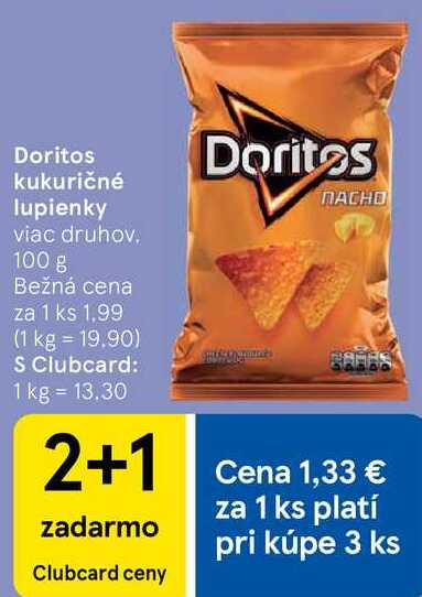 Doritos kukuričné lupienky, 100 g