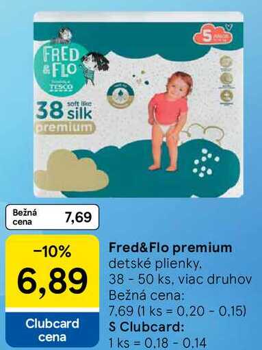 Fred&Flo premium, 38 - 50 ks