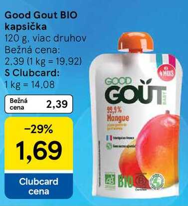 Good Gout BIO kapsička, 120 g