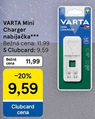 VARTA Mini Charger nabíjačka