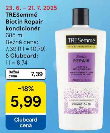 TRESemmé Biotin Repair kondicionér, 685 ml