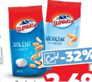 Slovakia Arašidy