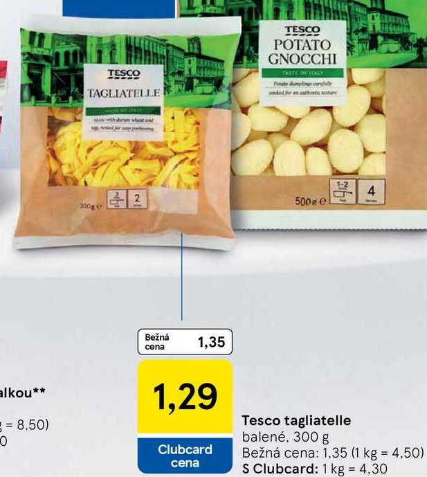Tesco tagliatelle, 300 g  