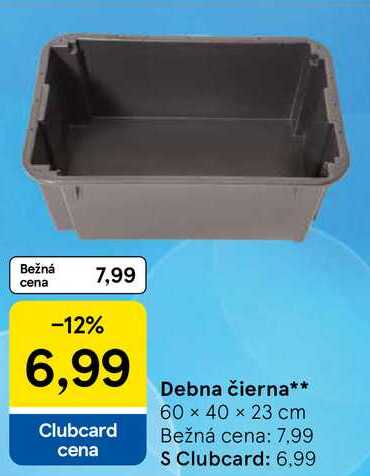 Debna čierna