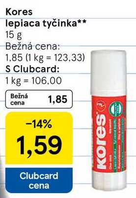 Kores lepiaca tyčinka, 15 g
