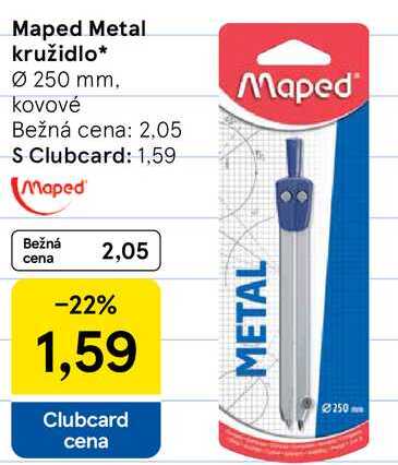 Maped Metal kružidlo