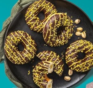 Dubai donut s pistáciovou náp.