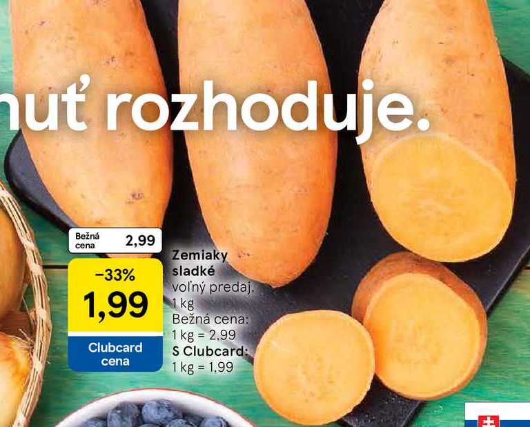 Zemiaky sladké, 1 kg