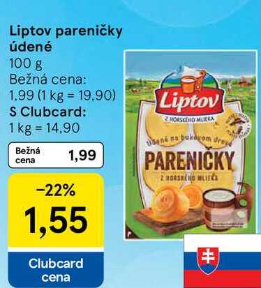 Liptov pareničky údené, 100 g 