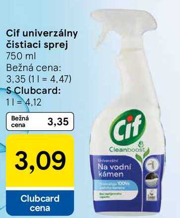 Cif univerzálny čistiaci sprej, 750 ml