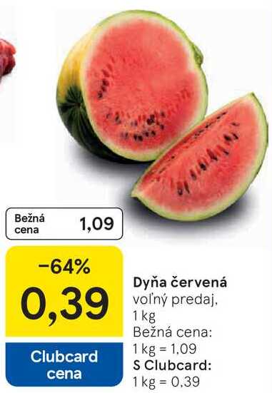 Dyňa červená, 1 kg