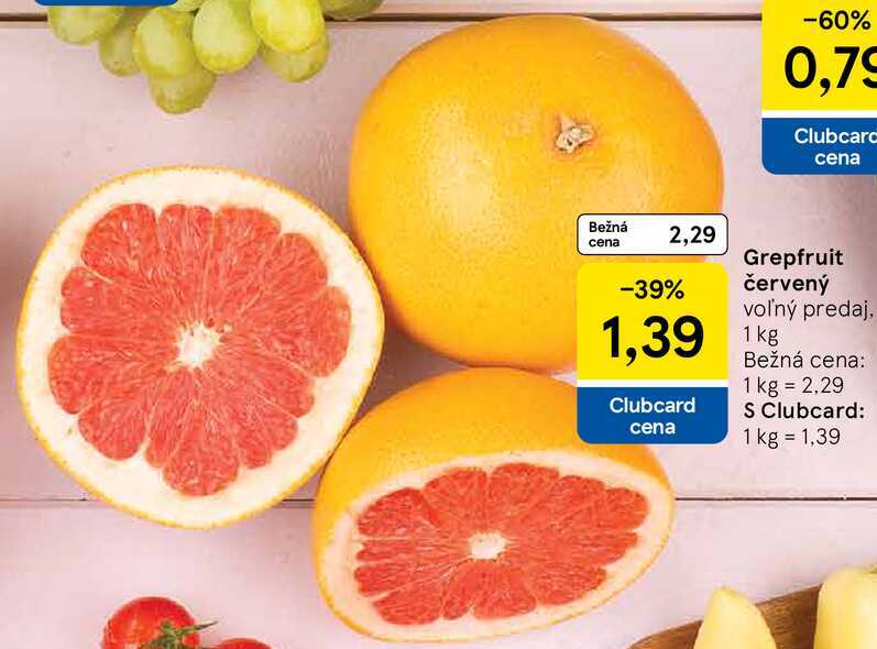 Grepfruit červený, 1 kg