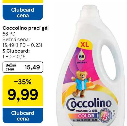 Coccolino prací gél, 68 PD