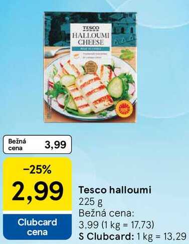 Tesco halloumi, 225 g 