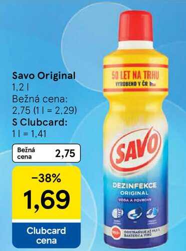 Savo Original, 1,2 l