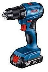 BOSCH PROFESSIONAL AKU VŔTACÍ SKRUTKOVAČ „GSR 185-LI” 2× AKU, 1× NABÍJAČKA