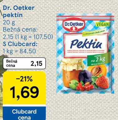 Dr. Oetker pektín, 20 g 