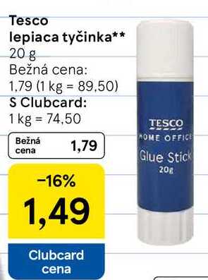Tesco lepiaca tyčinka
