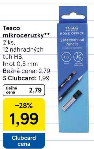 Tesco mikroceruzky