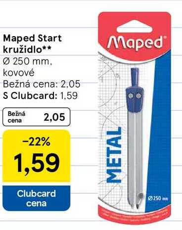 Maped Start kružidlo