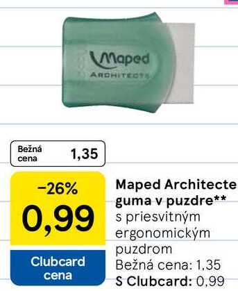Maped Architecte guma v puzdre