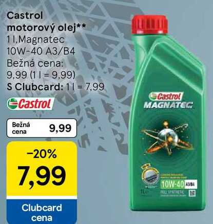 Castrol motorový olej, 1 l