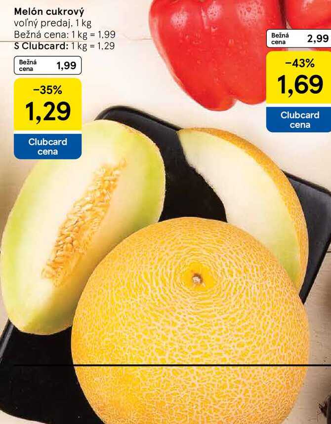 Melón cukrový, 1 kg 