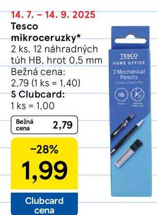 Tesco mikroceruzky