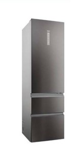 Chladnička s mrazničkou Haier HTW5620CNMP čierna