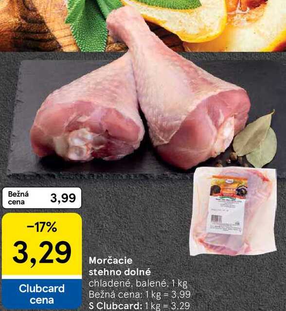 Morčacie stehno dolné, 1 kg