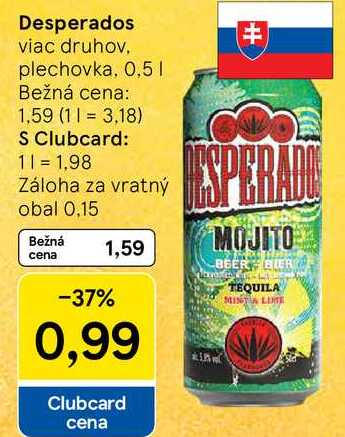 Desperados, 0,5 l