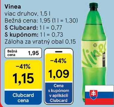 Vinea, 1,5 l