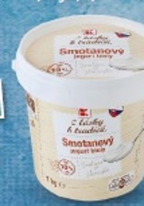 Z lásky k tradícii Smotanový jogurt