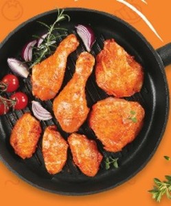 Vodňanské kuře Gril set Hubertus stehná a krídla