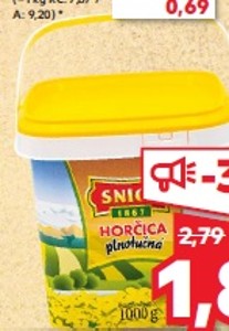 Snico horčica
