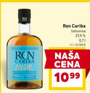 Ron Cariba liehovina 37,5% 0,7l
