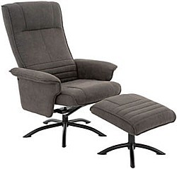 4: Relaxačné kreslo s taburetom