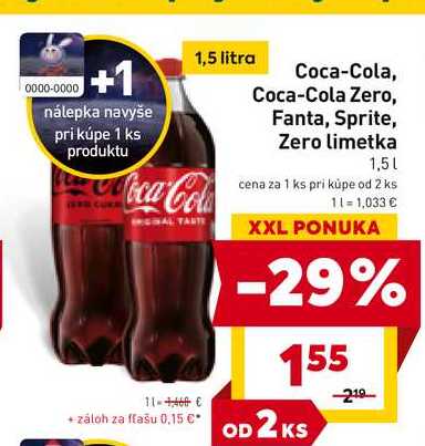 Coca-Cola 1,5 l 1.5l