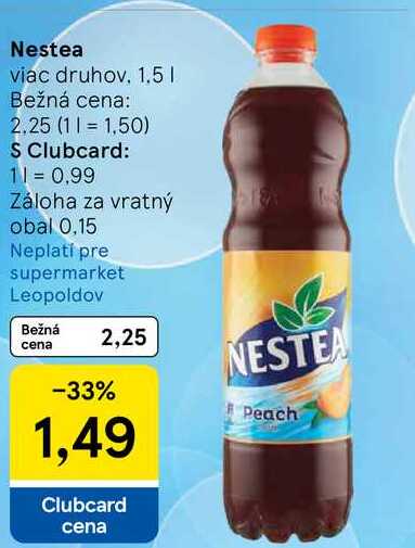 Nestea, 1,5 l