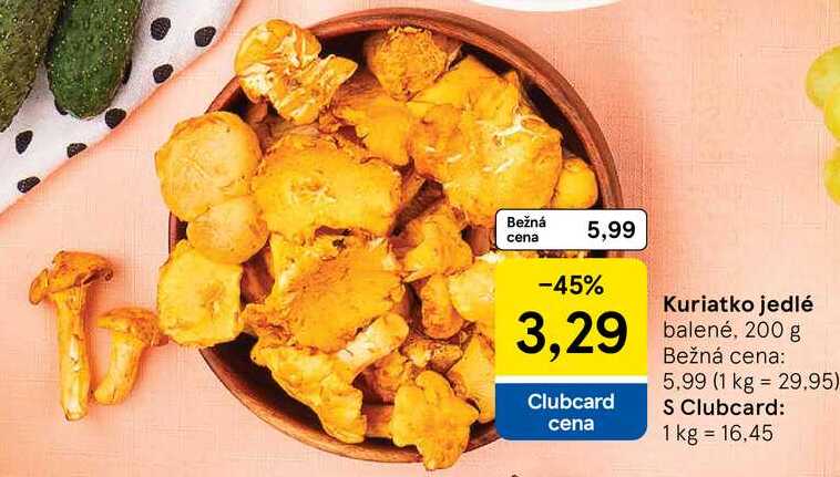 Kuriatko jedlé, 200 g