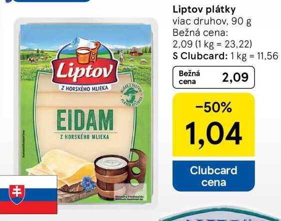 Liptov plátky, 90 g