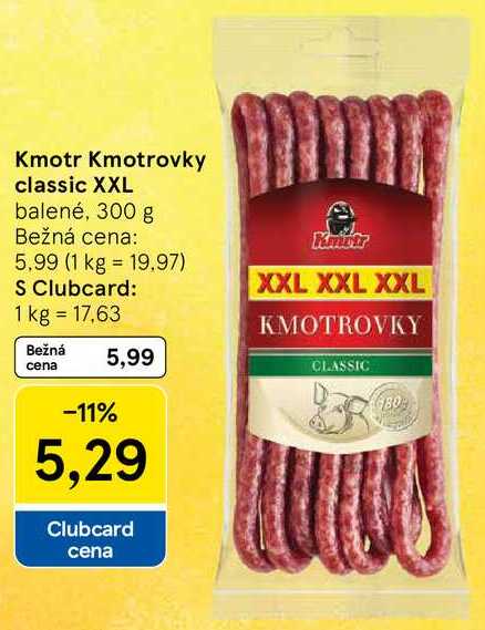 Kmotr Kmotrovky classic XXL, 300 g  
