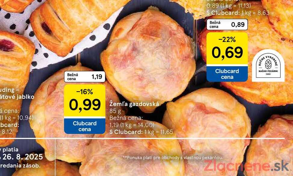 Žemľa gazdovská, 85 g