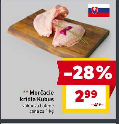 Morčacie krídla 1 kg