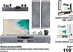 Obývacia stena LIVIA