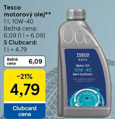 Tesco motorový olej, 1 l