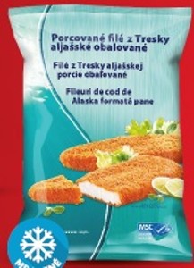 Aljašská treska obaľované filety