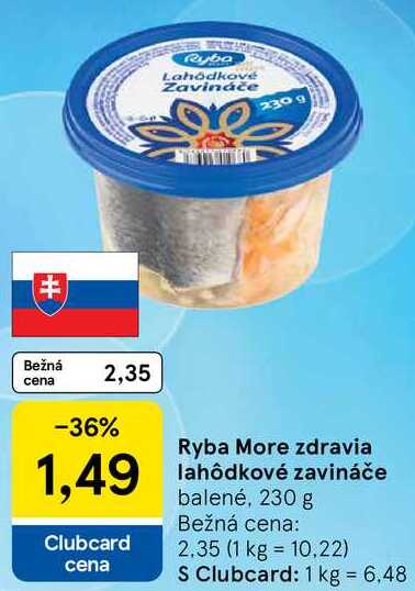 Ryba More zdravia lahôdkové zavináče, 230 g