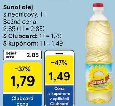 Sunol olej, 1 l