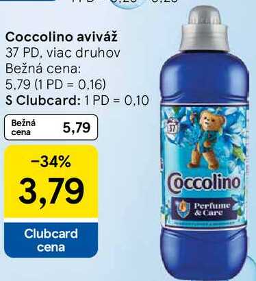 Coccolino aviváž, 37 PD
